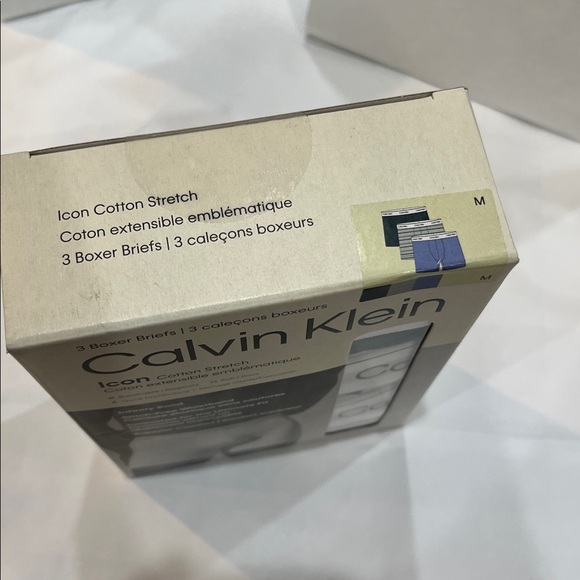Calvin Klein refined microfiber stretch boxer brief ,soft breathable 3 pack new - Picture 4 of 7